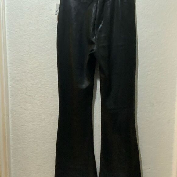 Brand bazar pants split hem size S black P1 - Picture 3 of 9